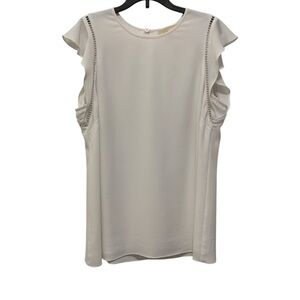 MICHAEL Michael Kors White Blouse with Elegant Design